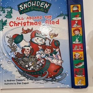 Snowden and Friends Christmas Sled Book